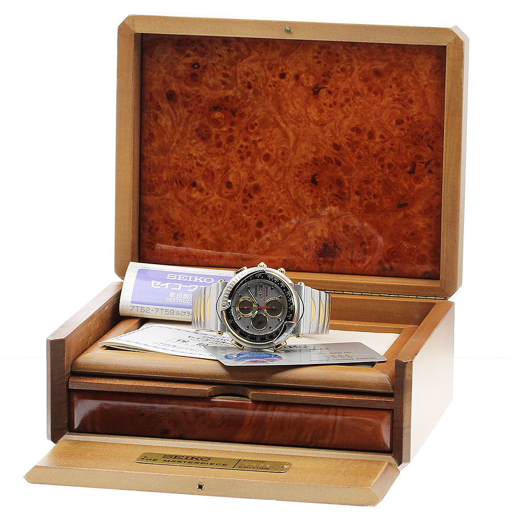 SEIKO Masterpiece 3 MCMXCⅢ Limited to 2500 pieces 7T59-6A30 Quartz Men's_913654