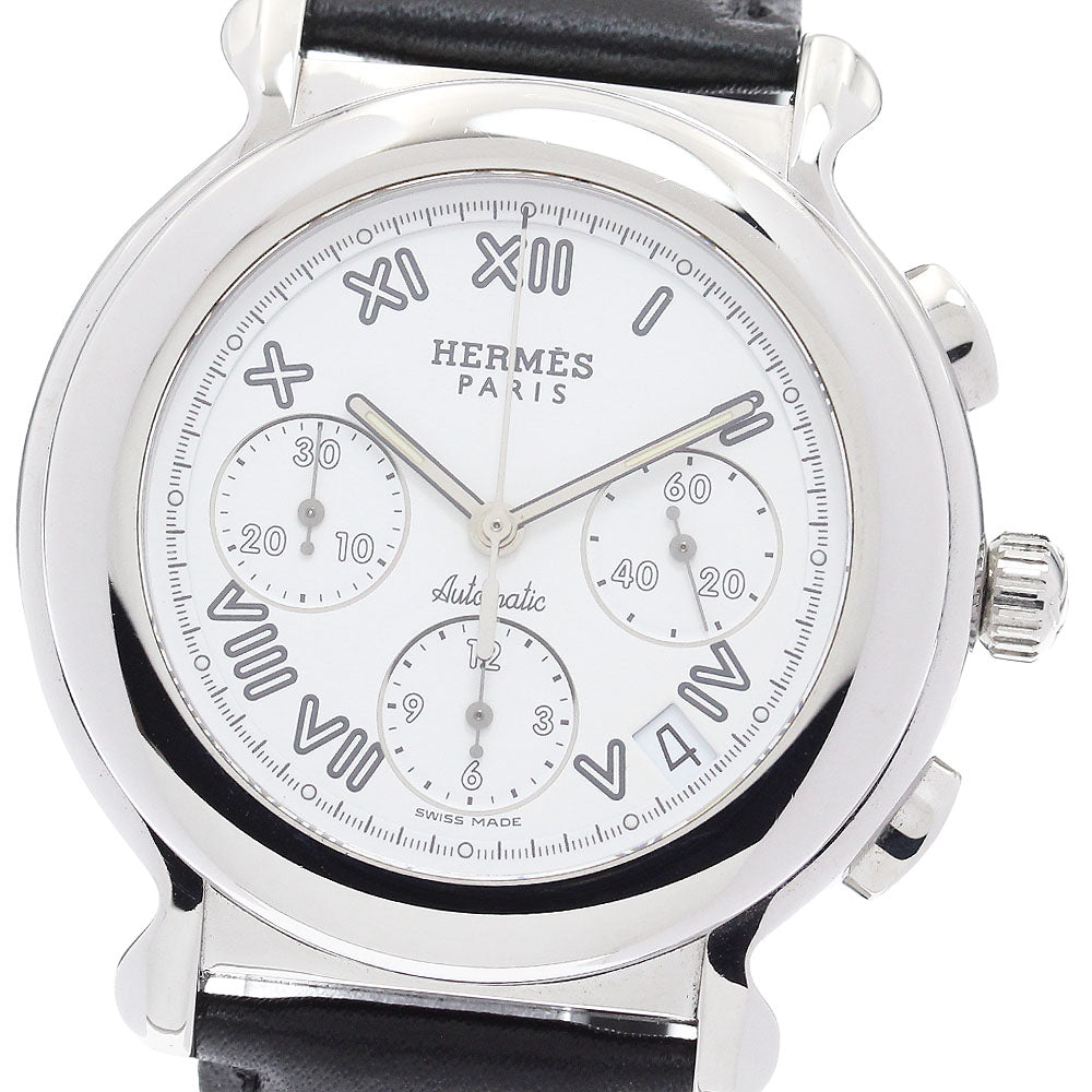 HERMES Ke Plat KP1.910 white Dial Automatic Men's Watch_913659