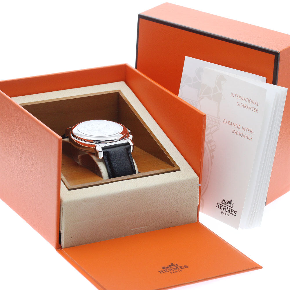 HERMES Ke Plat KP1.910 white Dial Automatic Men's Watch_913659