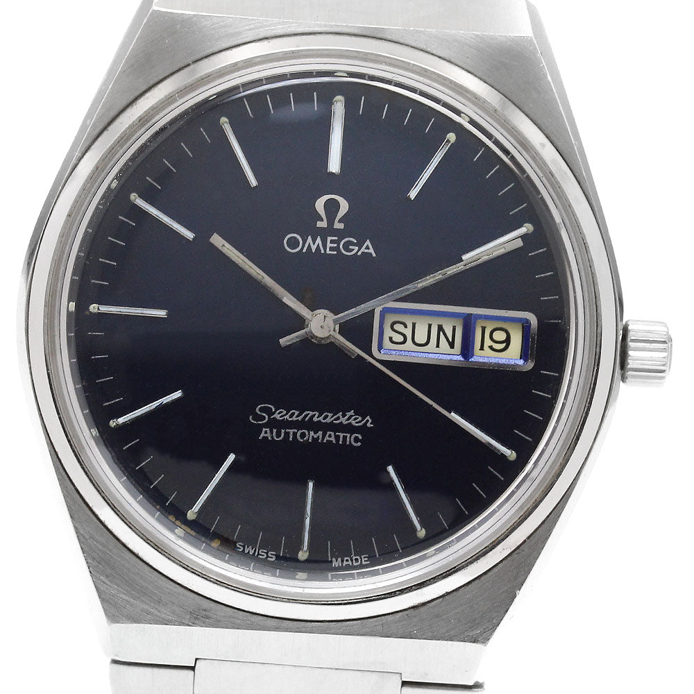 OMEGA Seamaster Cal.1020 Day Date blue Dial Automatic Men's Watch_913674