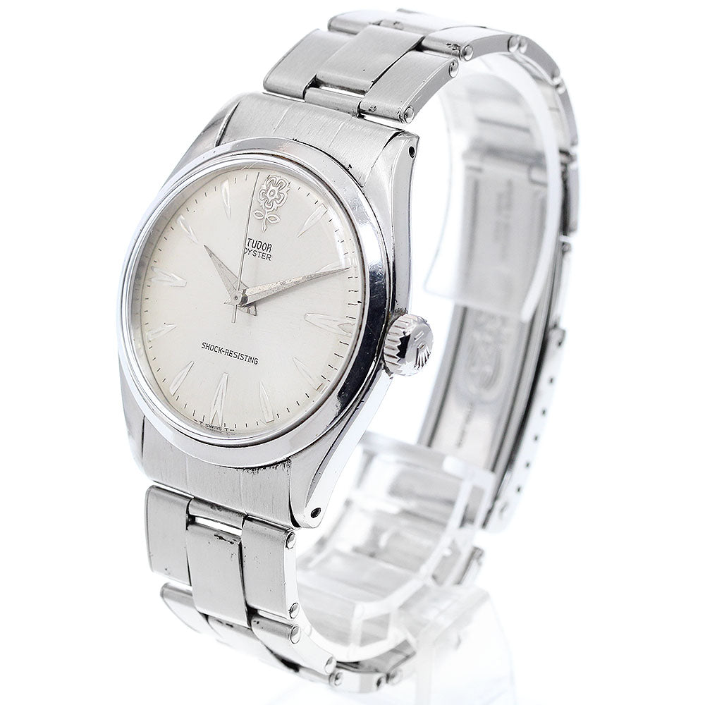 TUDOR Oyster Decabala 7934 vintage Silver Dial Hand Winding Men's Watch_913686