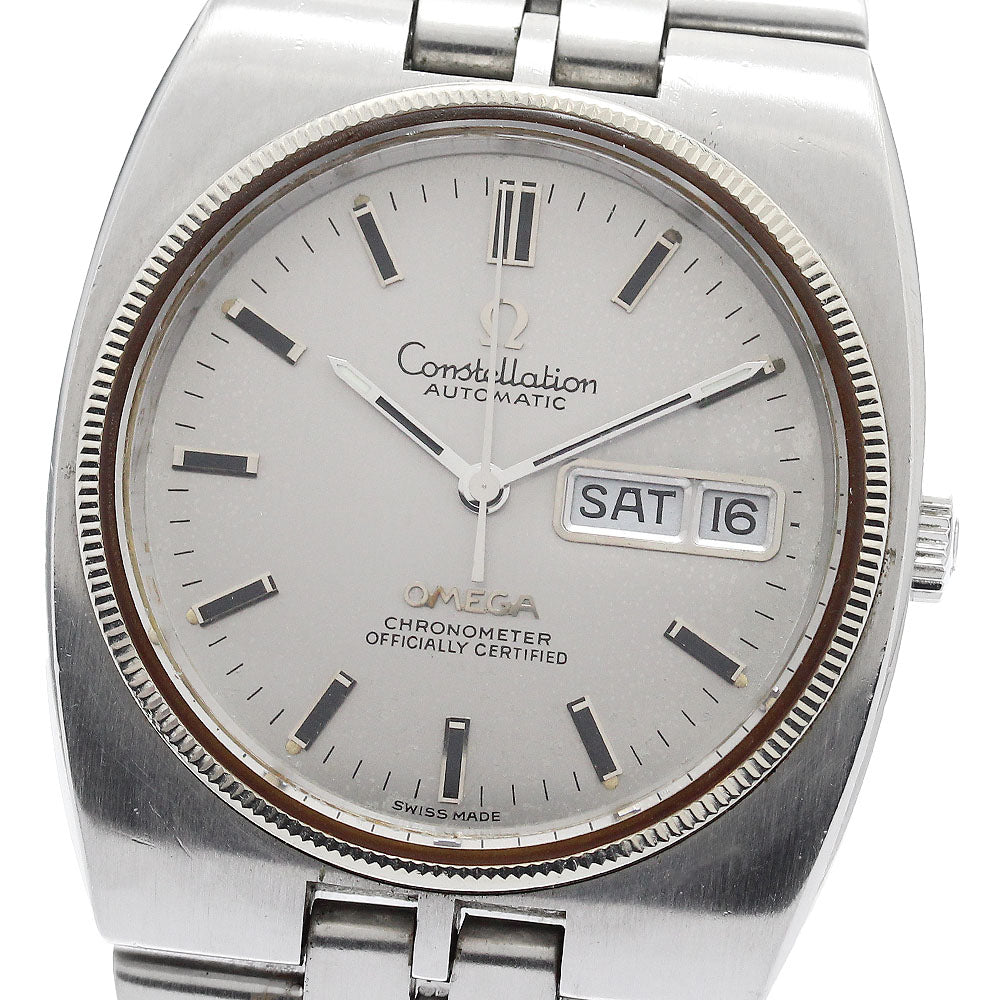 OMEGA Constellation 168.0054 Day Date Cal.1012 WG bezel AT Men's Watch_913688