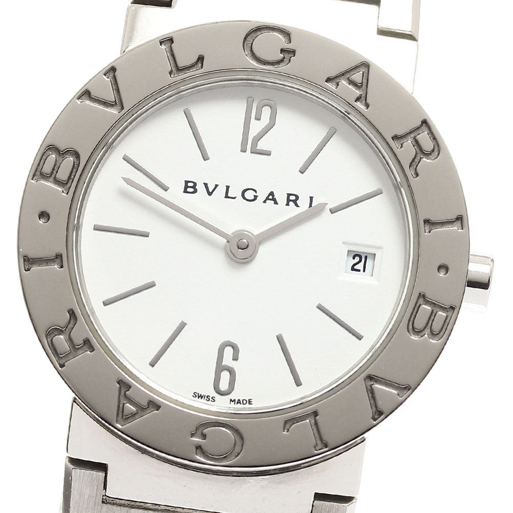 BVLGARI BVLGARIBVLGARI BB26SS Date white Dial Quartz Ladies Watch_913693