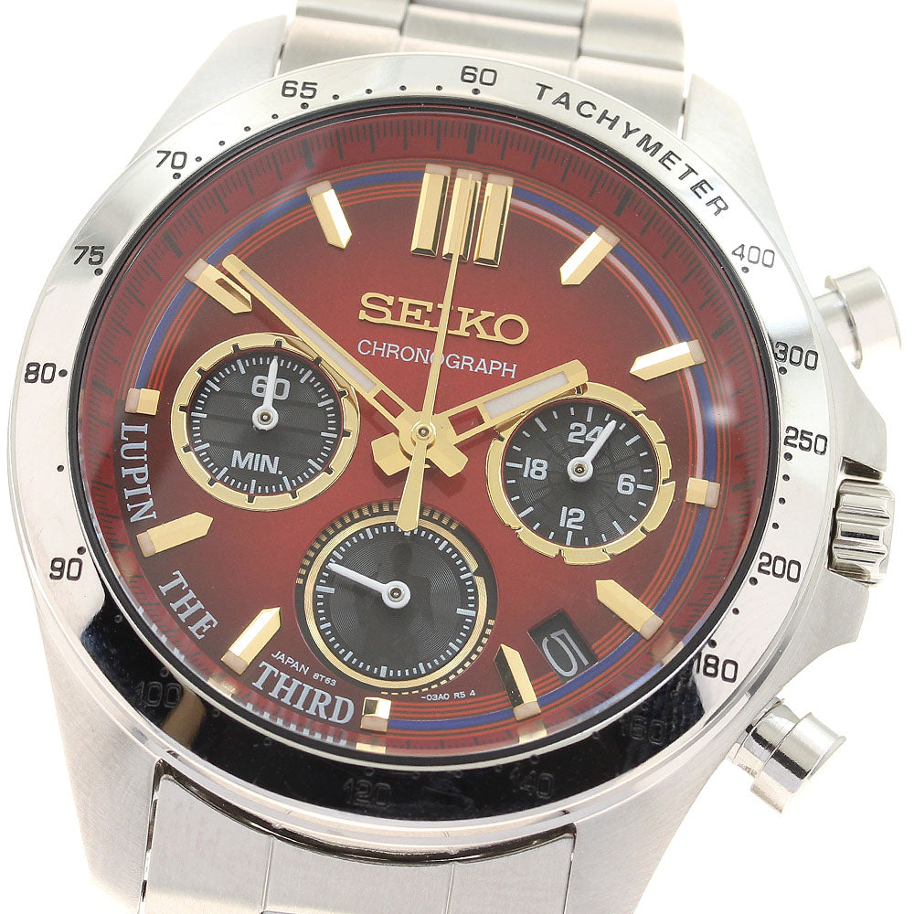 SEIKO Lupin the Third x Seiko Official Watch 8T63-02X0 Quartz Men's Watch_913700