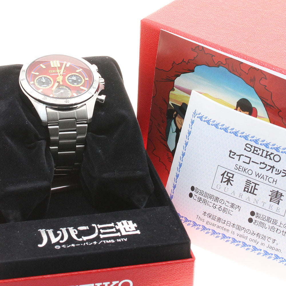 SEIKO Lupin the Third x Seiko Official Watch 8T63-02X0 Quartz Men's Watch_913700