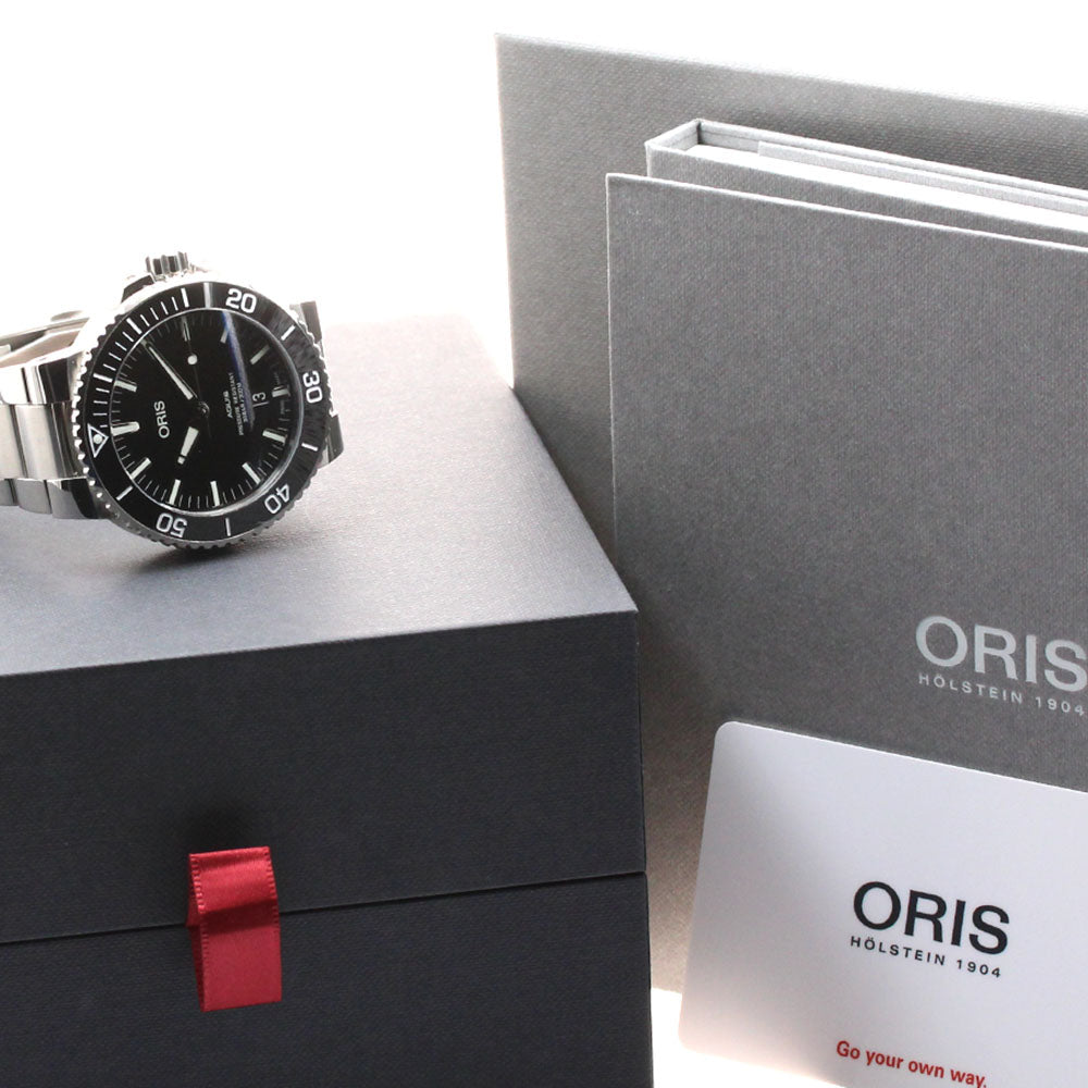 ORIS Aquis 01 733 7730 4134 Date black Dial Automatic Men's Watch_913701
