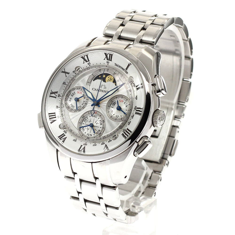 CITIZEN Campanora Grand Complication CTR78-0991/6772-T007899 Moon phase chronograph Silver Dial Quartz Men's Watch_913702