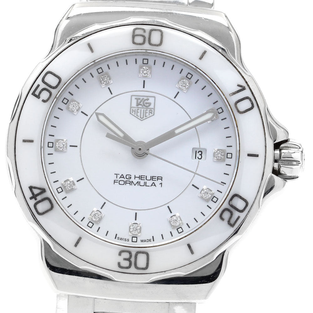 TAG HEUER Formula 1 WAH1315 12P diamond date Quartz Ladies Watch_913704