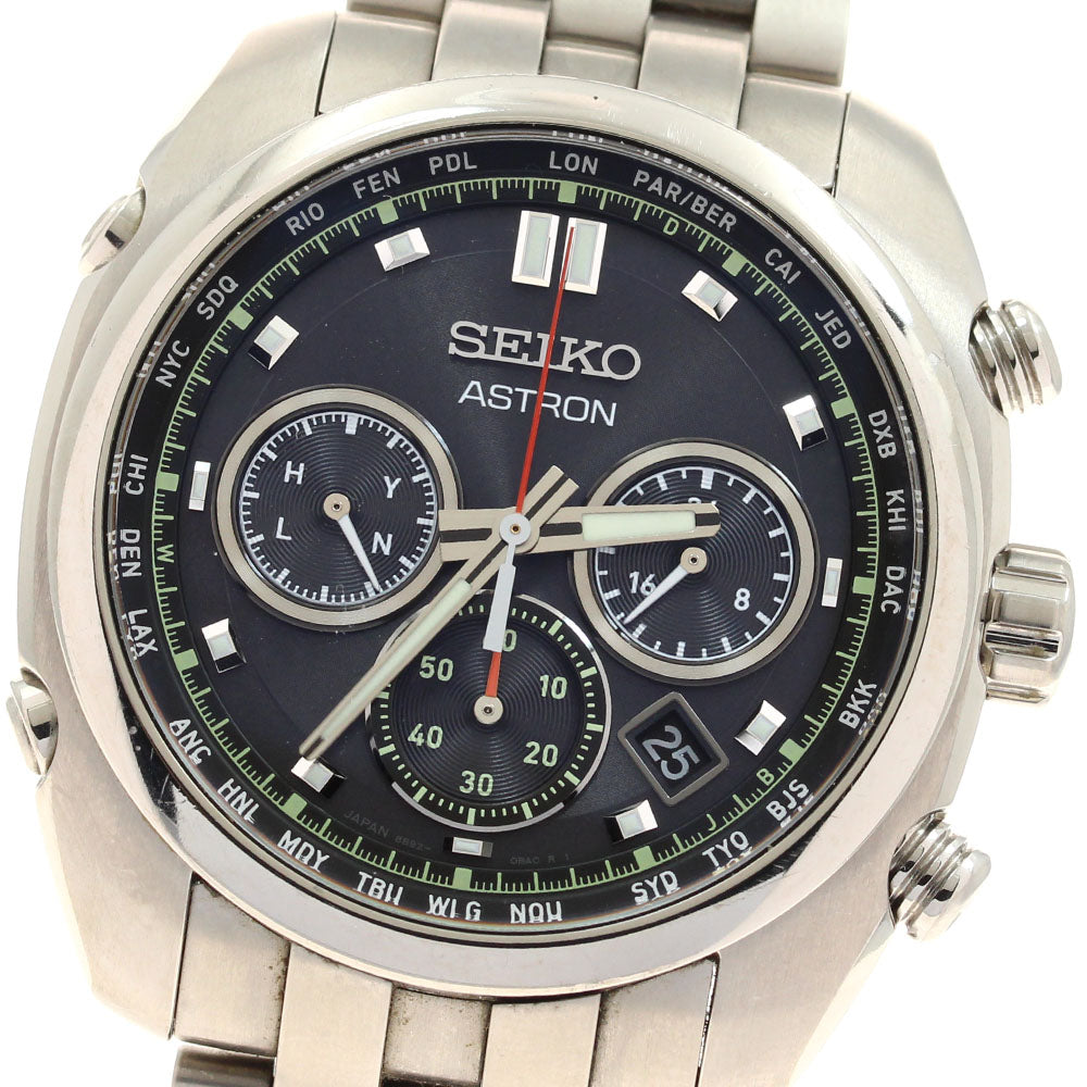 SEIKO Astron Origin SBXY027/8B92-0BB0 Solar Powered Radio Men's Watch_913707