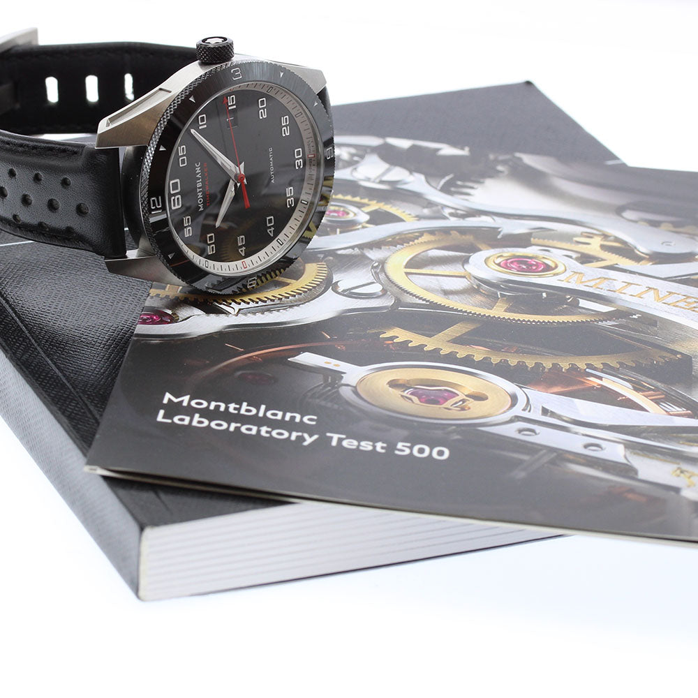 MONTBLANC Time walker 7426/116061 Date black Dial Automatic Men's Watch_913709