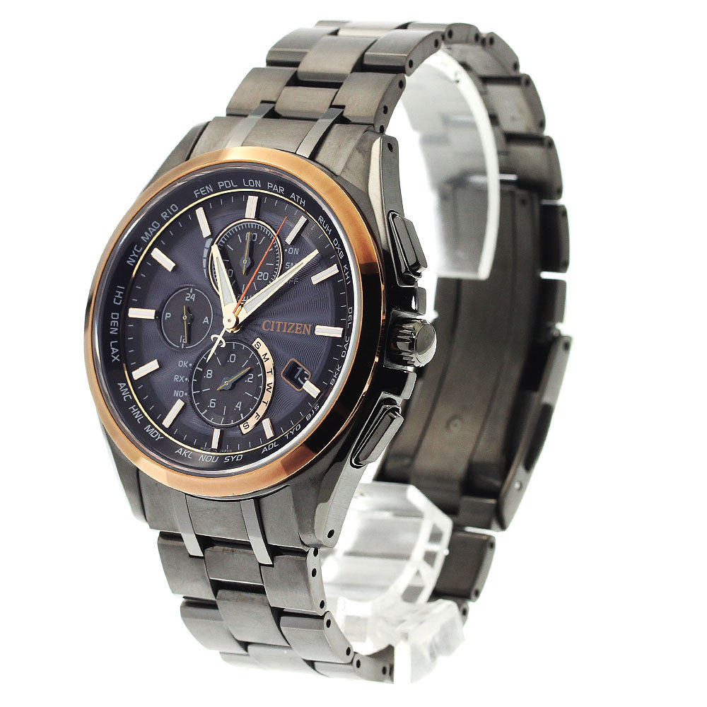 CITIZEN Atessa 100th Anniversary AT8046-51E Solar Powered Radio Men's_913712