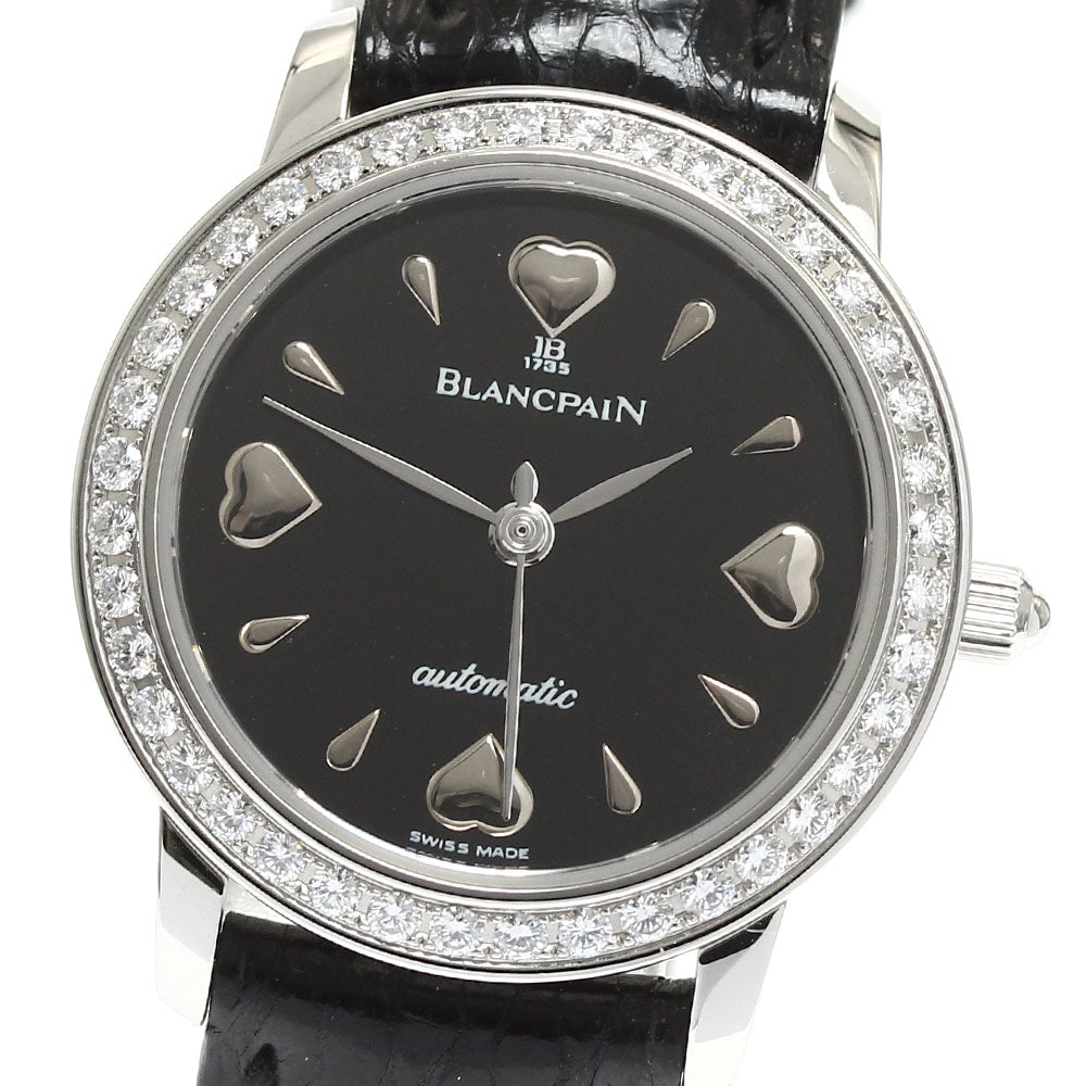 Blancpain Ladybird Diamond Bezel black Dial Automatic Ladies Watch_913760