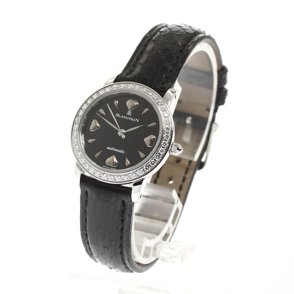 Blancpain Ladybird Diamond Bezel black Dial Automatic Ladies Watch_913760