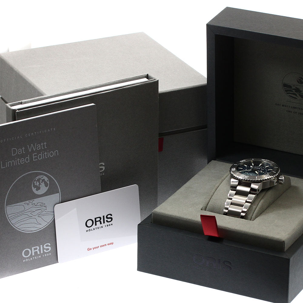 ORIS Aquis Datwat Pointer Moon 01 761 7765 4185 Automatic Men's Watch_913761