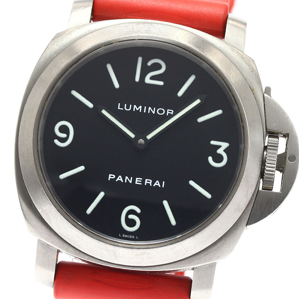 PANERAI Luminol base PAM00116 black Dial Hand Winding Men's Watch_913766