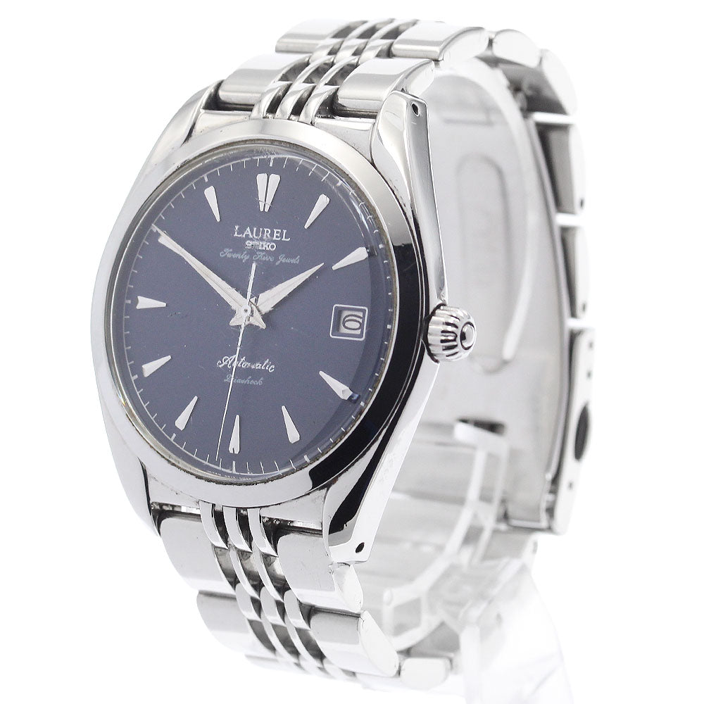 SEIKO Laurel 4S15-0020 Date Navy Dial Automatic Men's Watch_913775