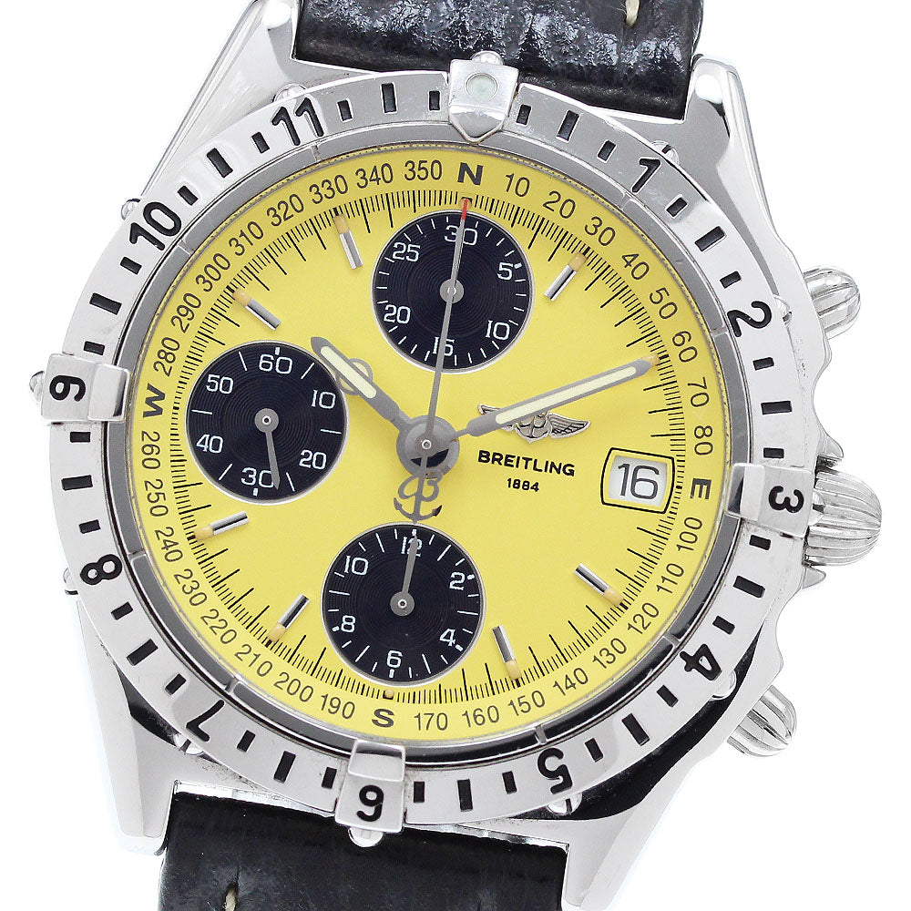 BREITLING Chronomat Longitude A20048/A204I31SBD Date Chronograph AT Men's_913786