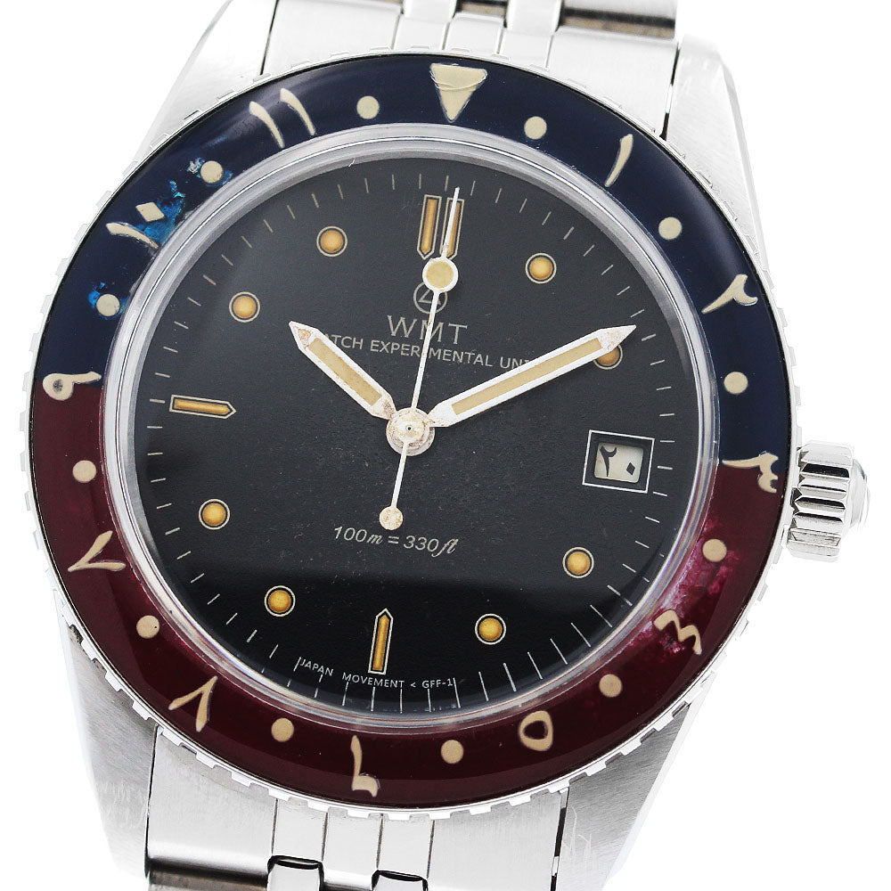 WMT Pantone UAE Early Bird Special Date black Dial Automatic Men's Watch_913798