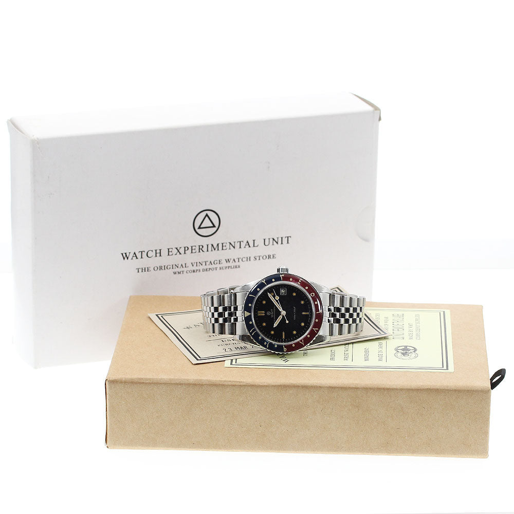 WMT Pantone UAE Early Bird Special Date black Dial Automatic Men's Watch_913798