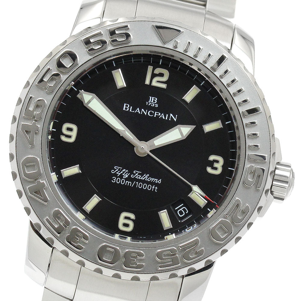 Blancpain Fifty Fathoms 2200-1130-71 Date black Dial Automatic Men's_913802