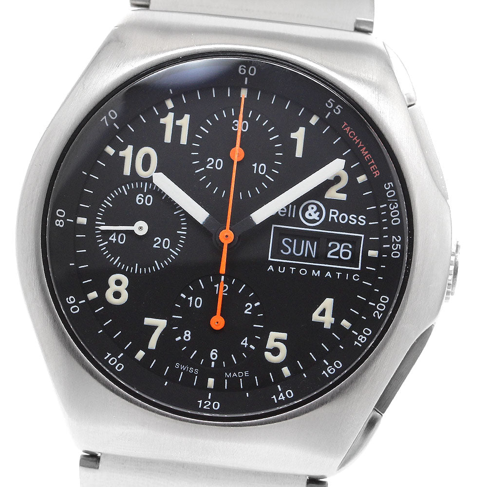 Bell＆Ross space 3 SP3-SS Chronograph black Dial Automatic Men's Watch_913803