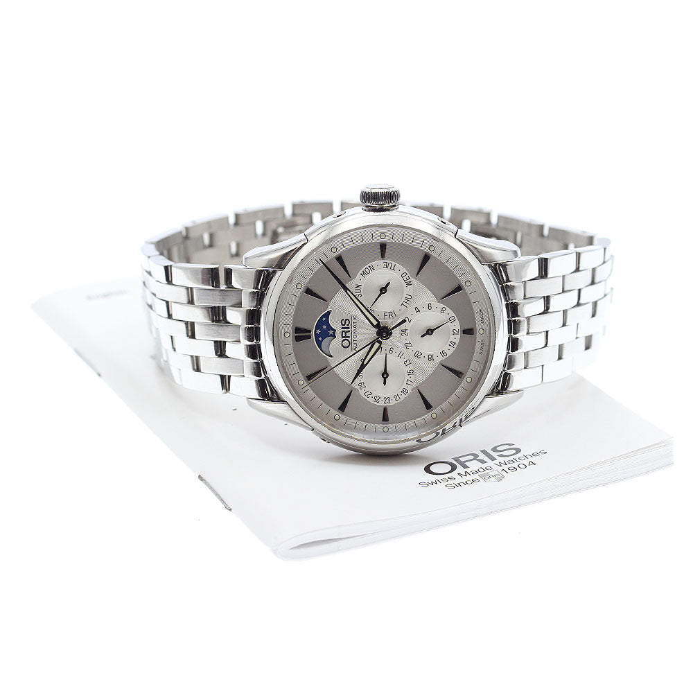 ORIS Artelier Complication 7592 Moon Phase Day Date Automatic Men's Watch_913804