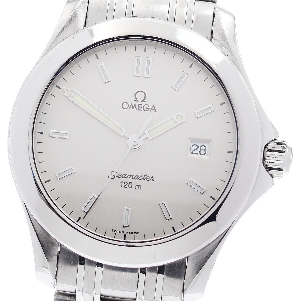 OMEGA Seamaster 120 2511.33 Date Silver Dial Quartz Men's Watch_913836