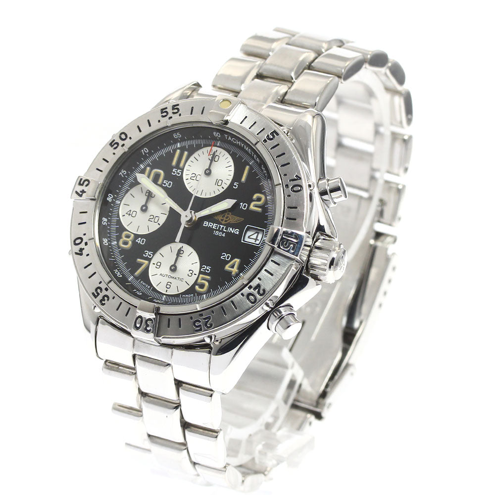 BREITLING Colt A13035.1 Chronograph Black / Silver Dial Automatic Men's_913944