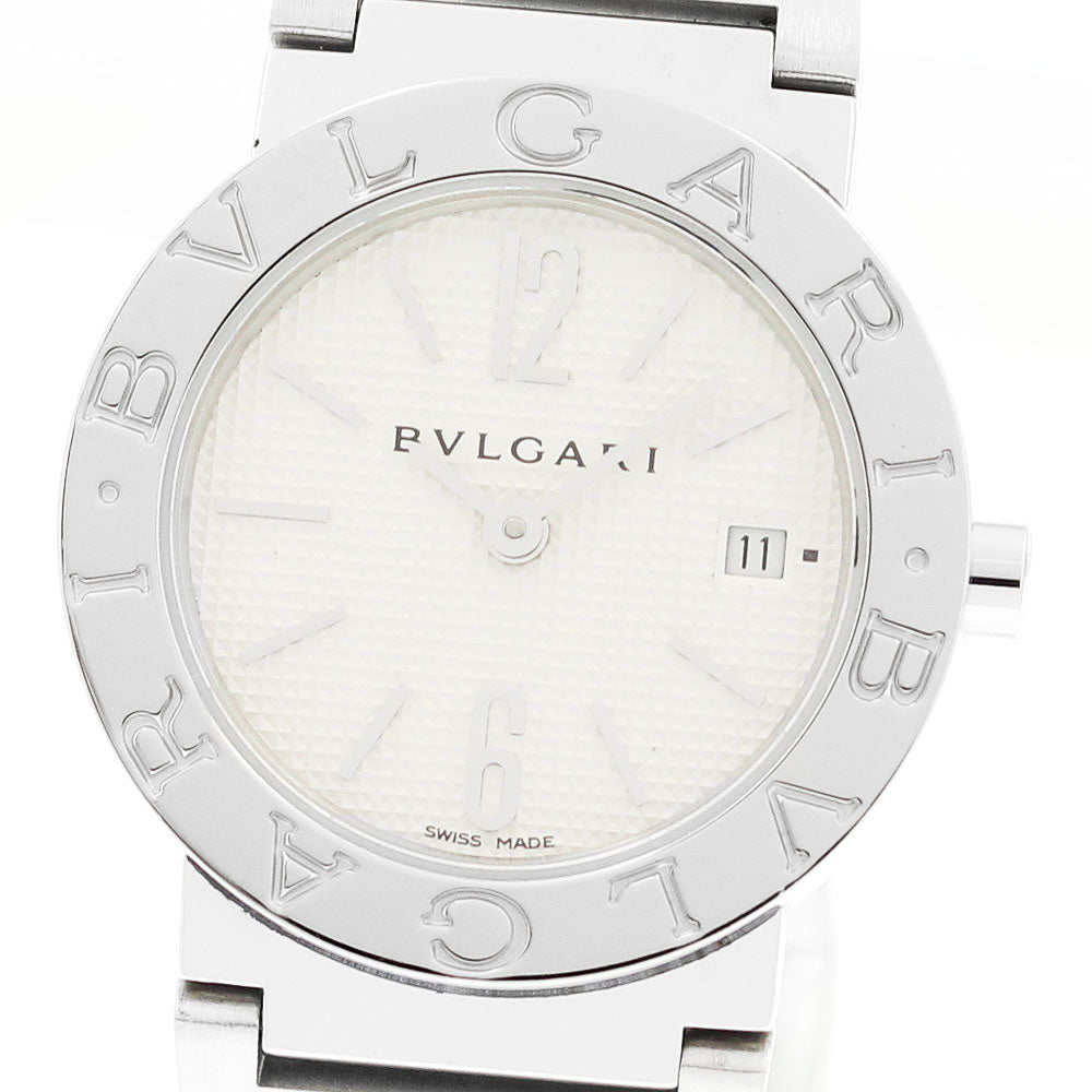 BVLGARI BVLGARIBVLGARI BB26SS Date Silver Dial Quartz Ladies Watch_913945