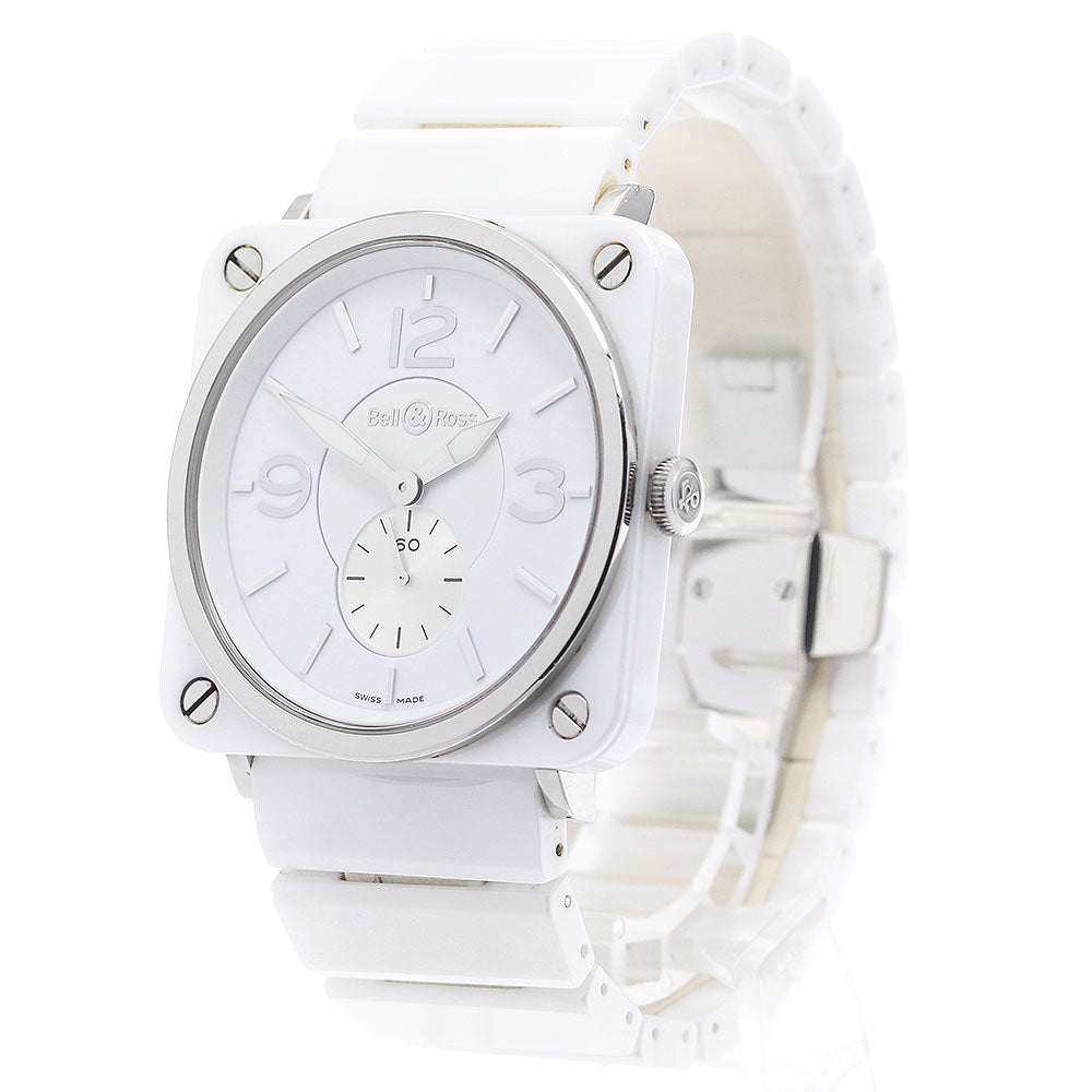 Bell＆Ross Square BRS-98-WCS white Dial Quartz Ladies Watch_913947