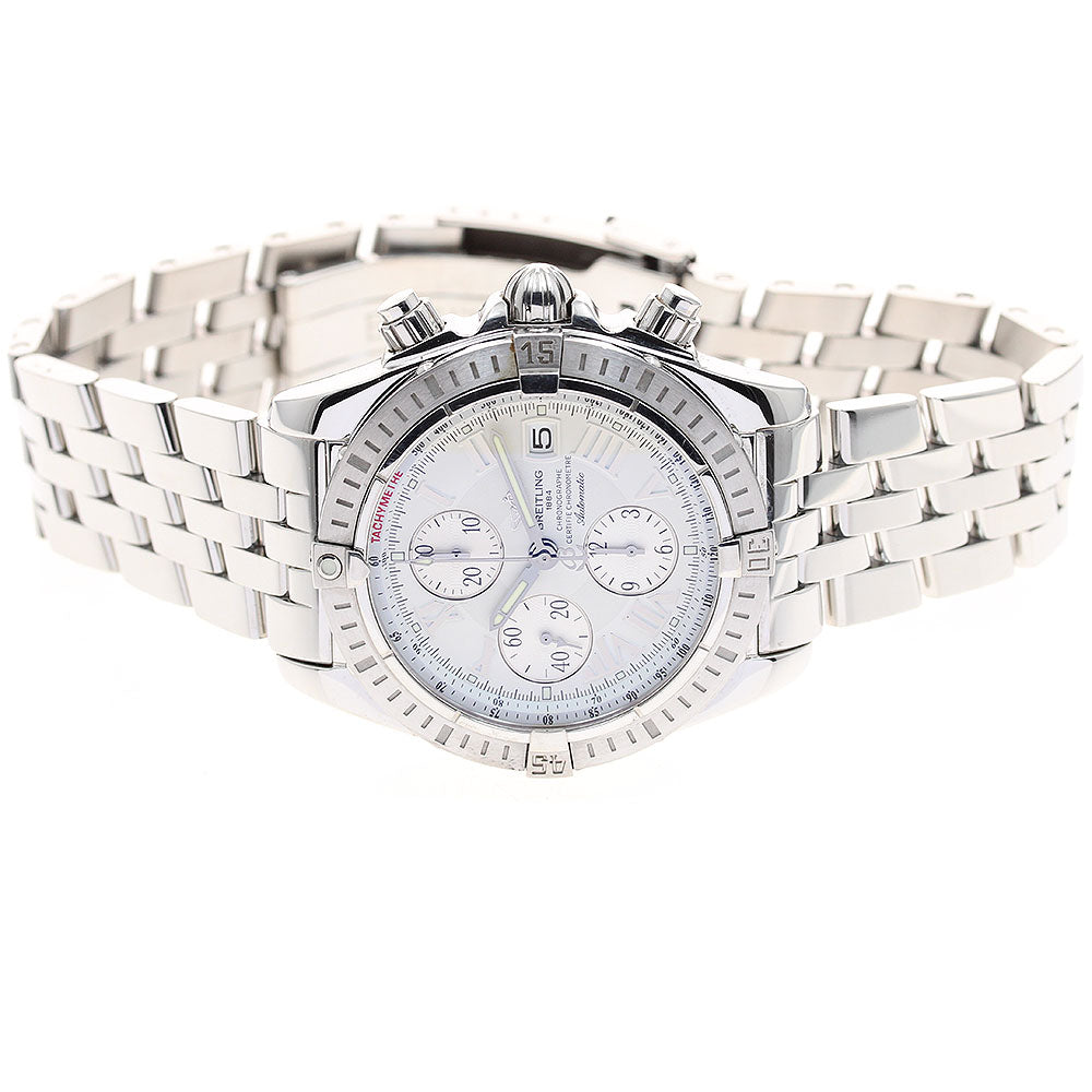 BREITLING Chronomat Evolution A13356 white Dial Automatic Men's Watch_913955