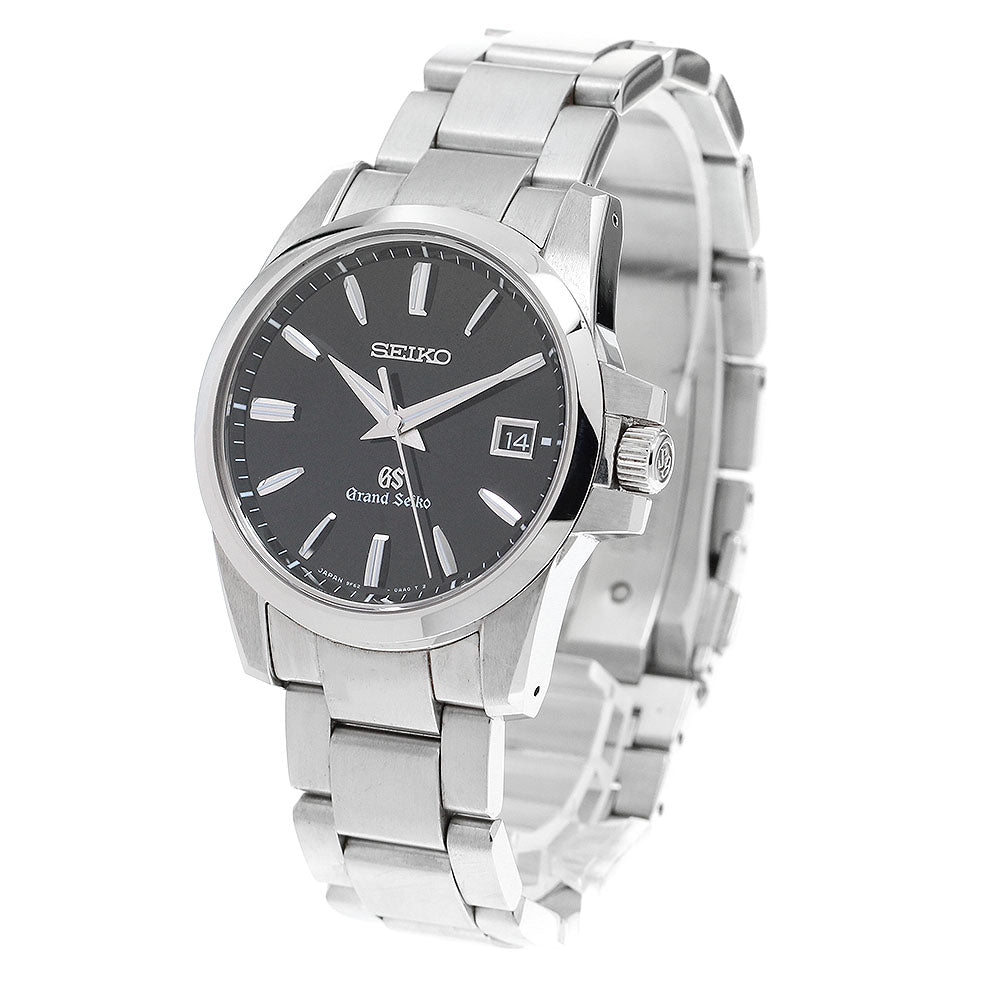 SEIKO Grand Seiko SBGX055/9F62-0AA1 Date black Dial Quartz Men's Watch_913957