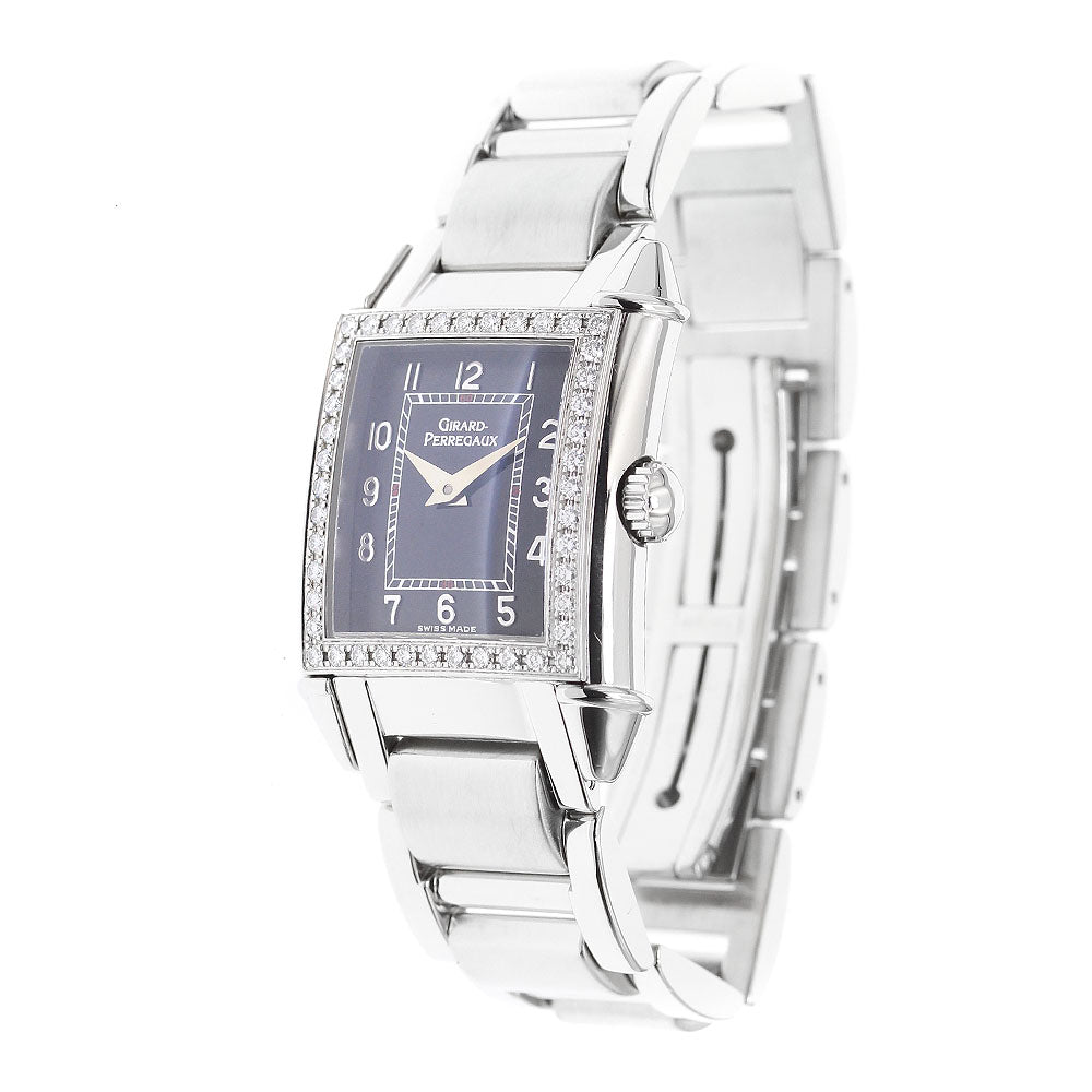 GIRARD PERREGAUX Vintage 1945 2589 black Dial Hand Winding Ladies Watch_913988