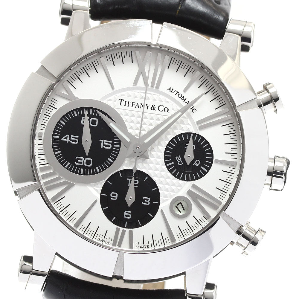 TIFFANY&Co. Atlas Z1000.82.12A21A71A Chronograph Date Automatic Men's _913994