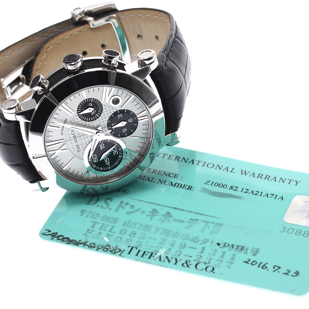 TIFFANY&Co. Atlas Z1000.82.12A21A71A Chronograph Date Automatic Men's _913994