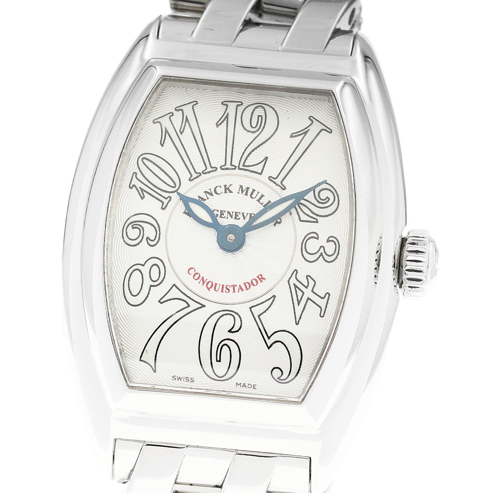 FRANCK MULLER Conquistador 8005LQZ Silver Dial Quartz Ladies Watch_913996