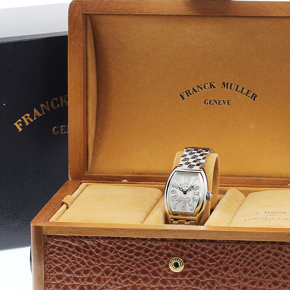 FRANCK MULLER Conquistador 8005LQZ Silver Dial Quartz Ladies Watch_913996