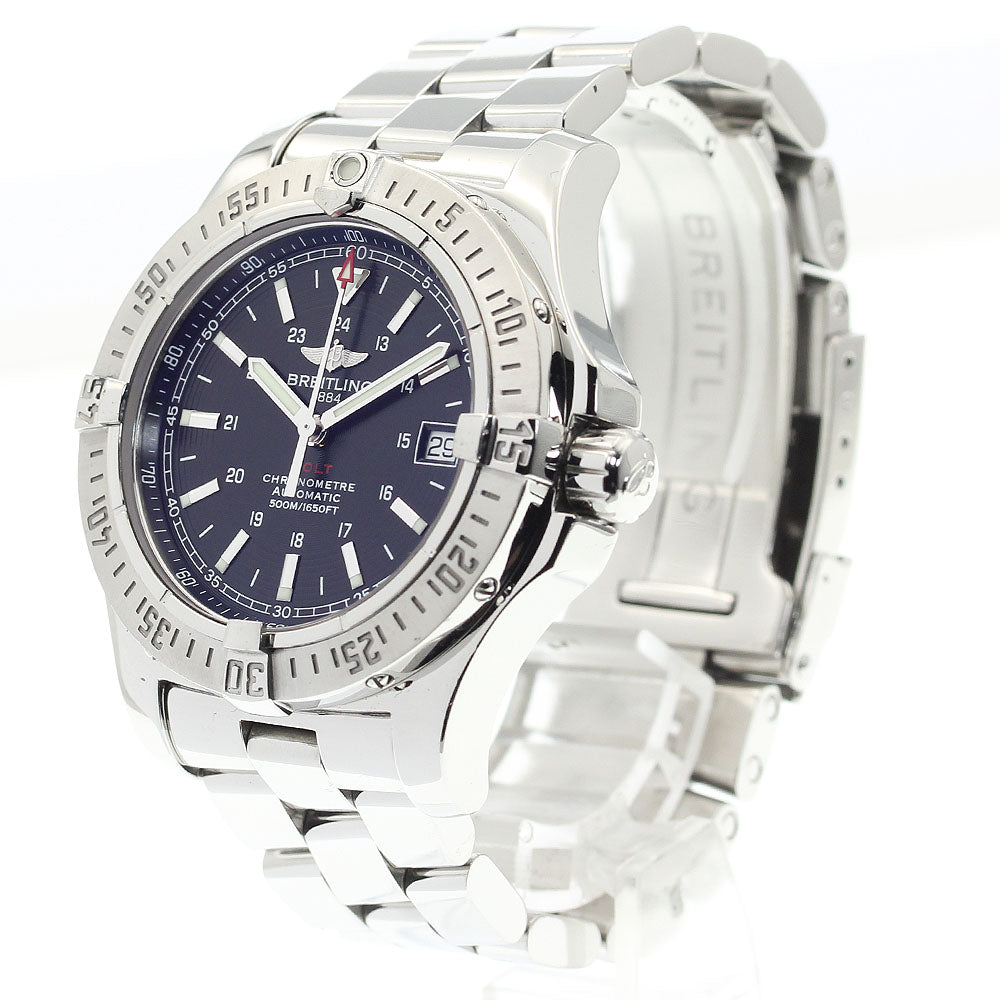 BREITLING Colt A17380 Date Black Dial Automatic Men's Watch_914039