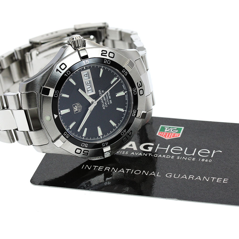 TAG HEUER Aqua Racer Caliber 5 WAF2010.BA0818 Day date Auto Men's Watch_914074