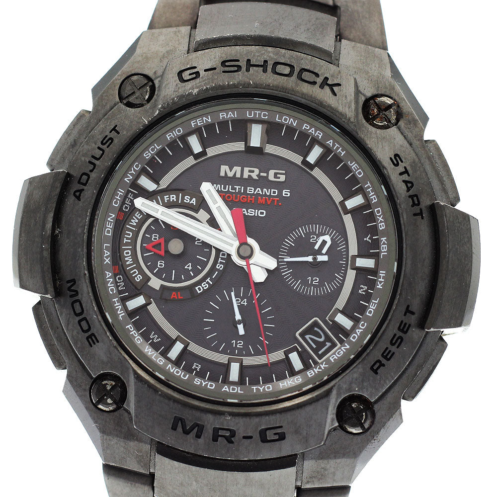 CASIO G shock MR-G MRG-8100B-1AJF black Dial Solar Powered Men's Watch_914088