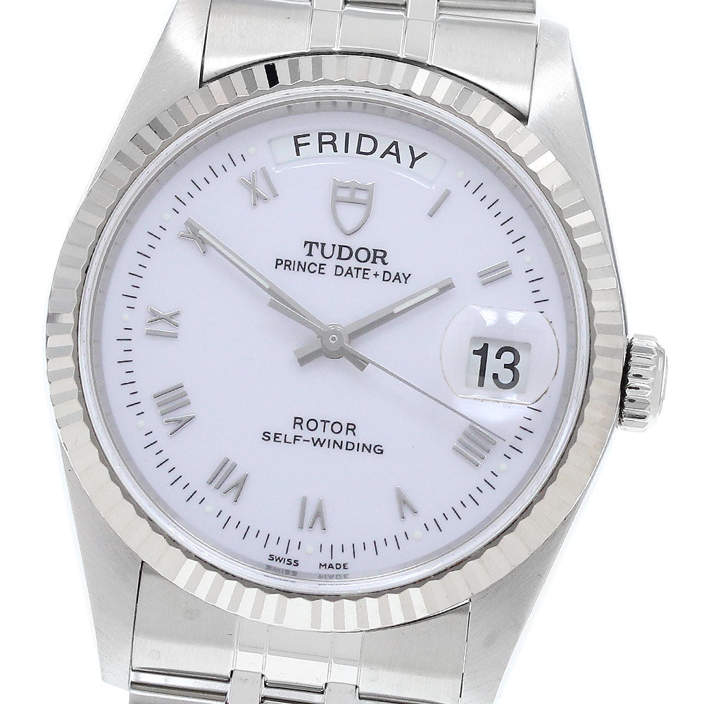 TUDOR Prince Date Day 76214 Day date white Dial Automatic Men's Watch_914105
