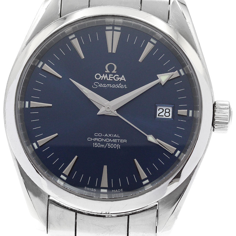 OMEGA Seamaster Aqua Terra 2503.80 Date Navy Dial Automatic Men's Watch_914108