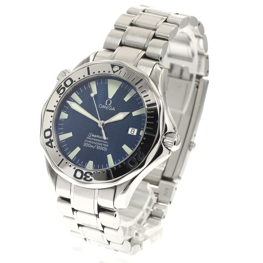 OMEGA Seamaster300 2255.80 Date blue Dial Automatic Men's Watch_914113