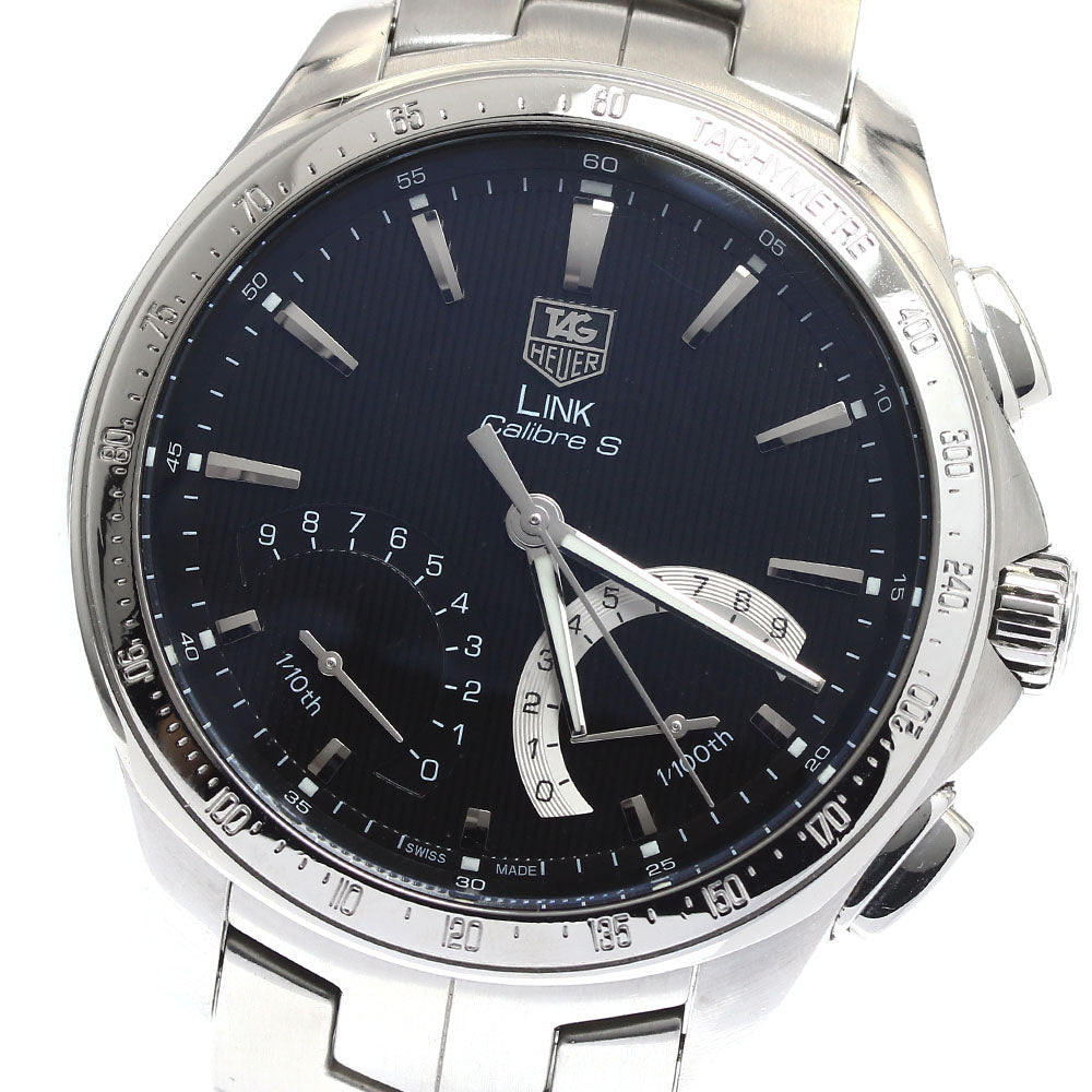 TAG HEUER Link Caliber S CAT7010 black Dial Quartz Men's Watch_914165