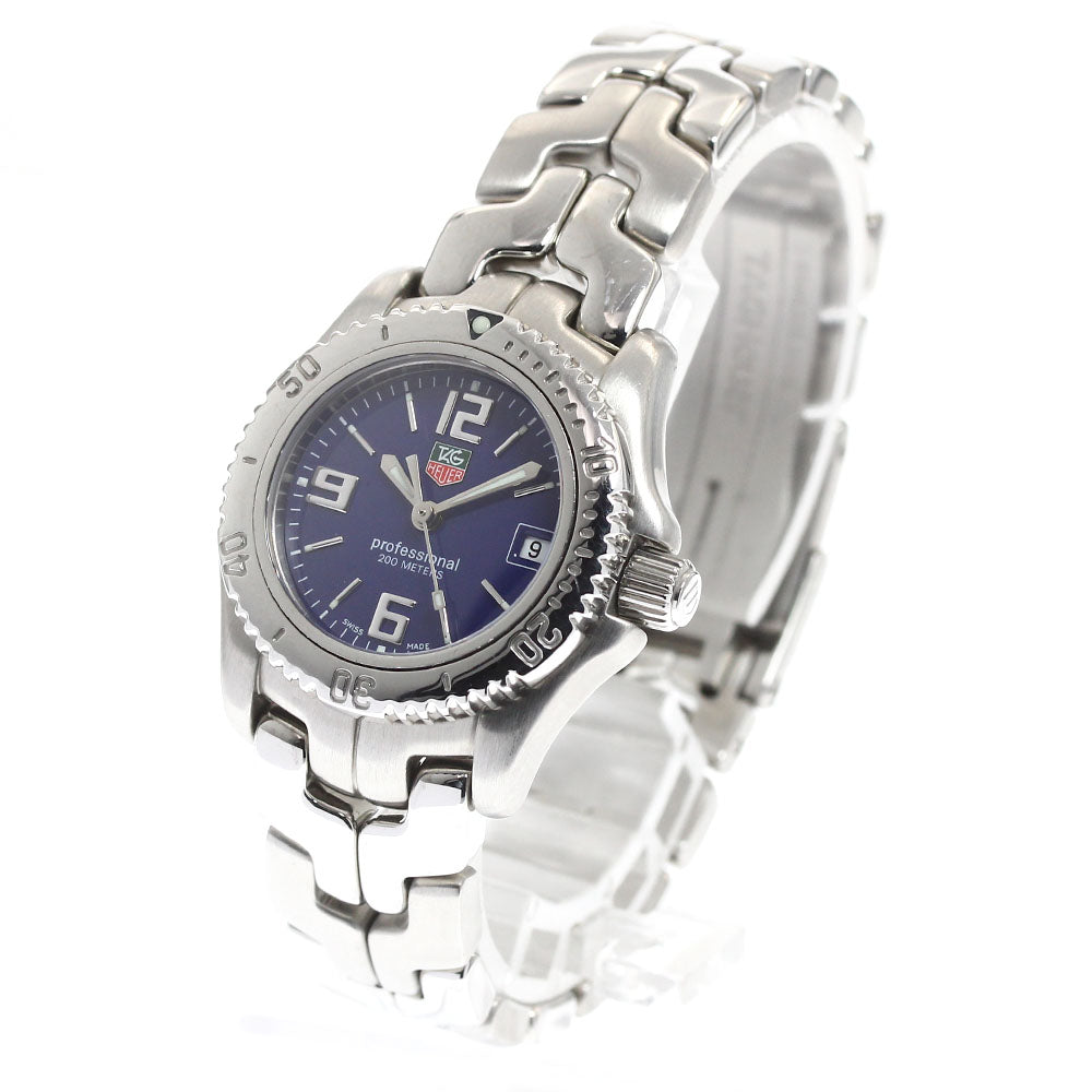 TAG HEUER Link WT1413 Date Navy Dial Quartz Ladies Watch_914171