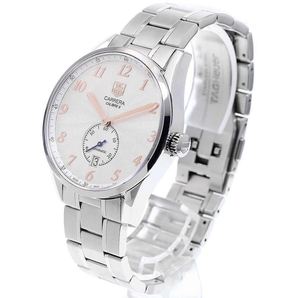 TAG HEUER Carrera Heritage WAS2112 Caliber 6 Silver Dial Automatic Men's_914176