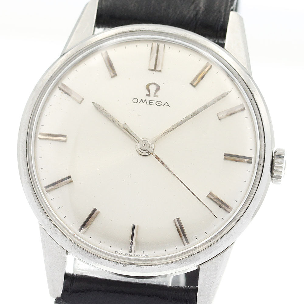 OMEGA 131.013 Vintage Cal.286 Silver Dial Hand Winding Men's Watch_914196
