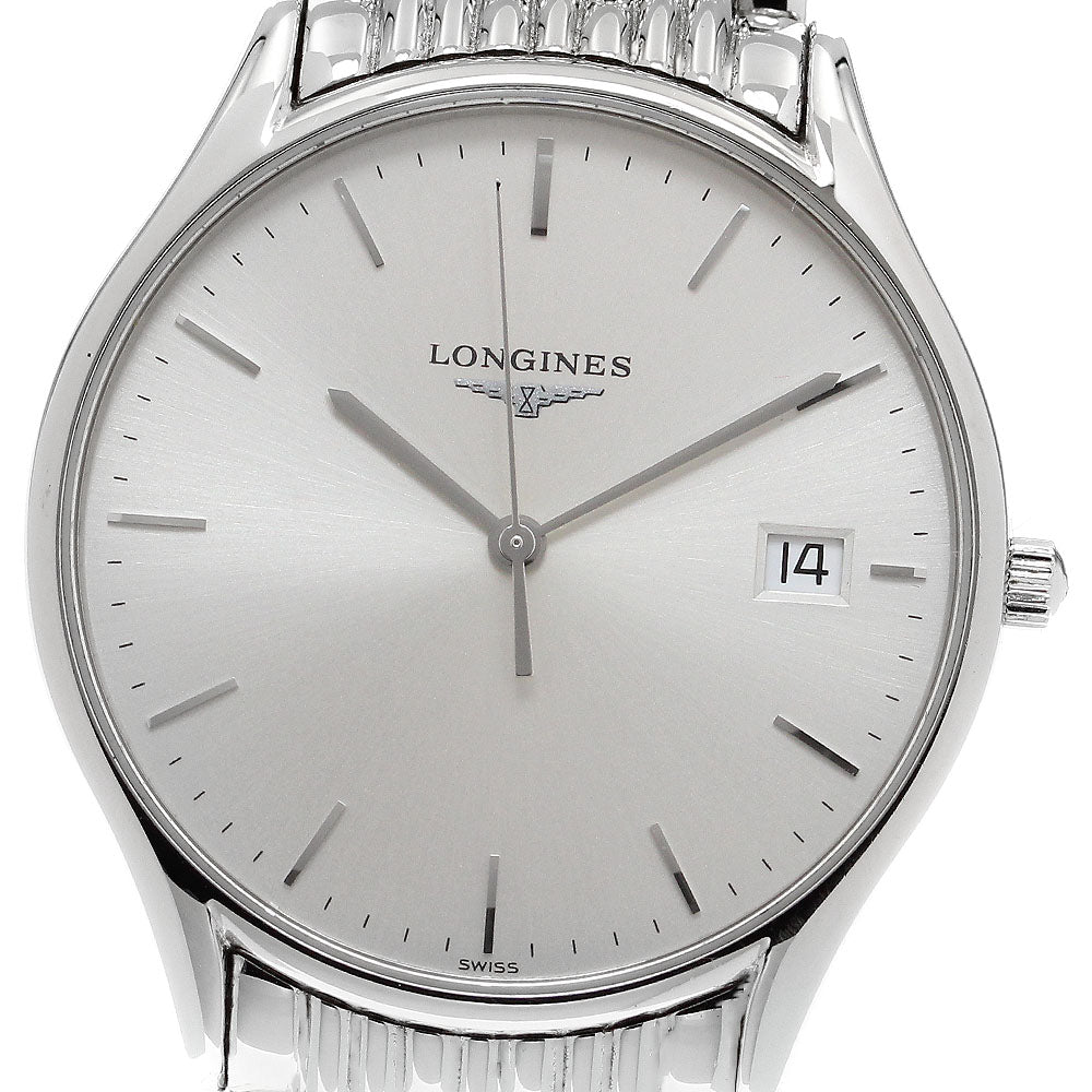 LONGINES Grand Classic Reel L4.759.4 Date Silver Dial Quartz Men's Watch_914206