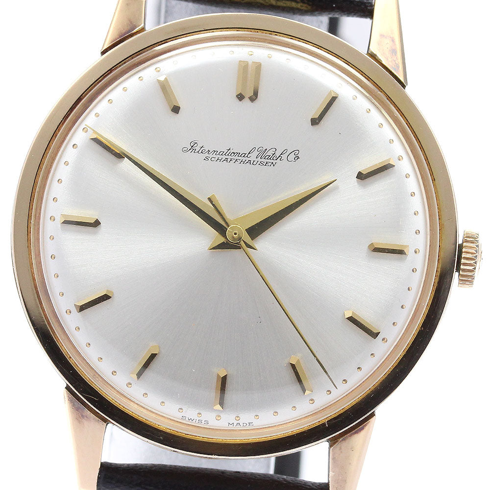 IWC SCHAFFHAUSEN cal.89 Silver Dial Hand Winding Men's Watch_914208