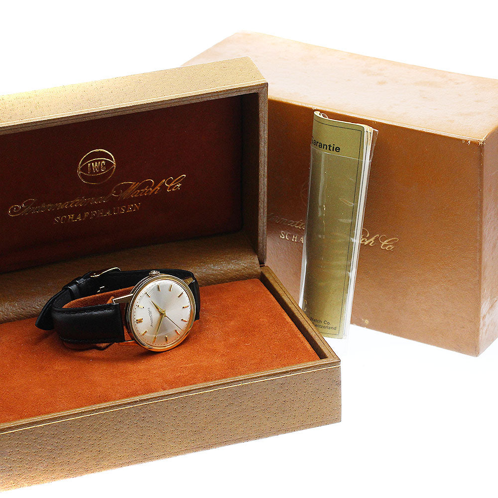 IWC SCHAFFHAUSEN cal.89 Silver Dial Hand Winding Men's Watch_914208